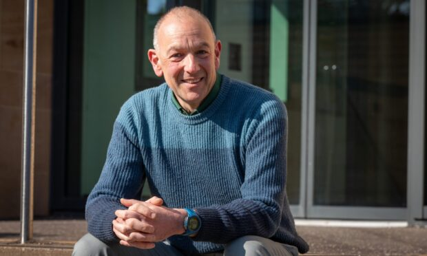 Picture of Martin Cockcroft, sat on a step