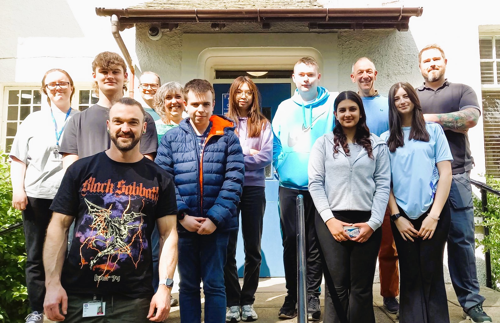 Image showing the apprentices and their supervisors